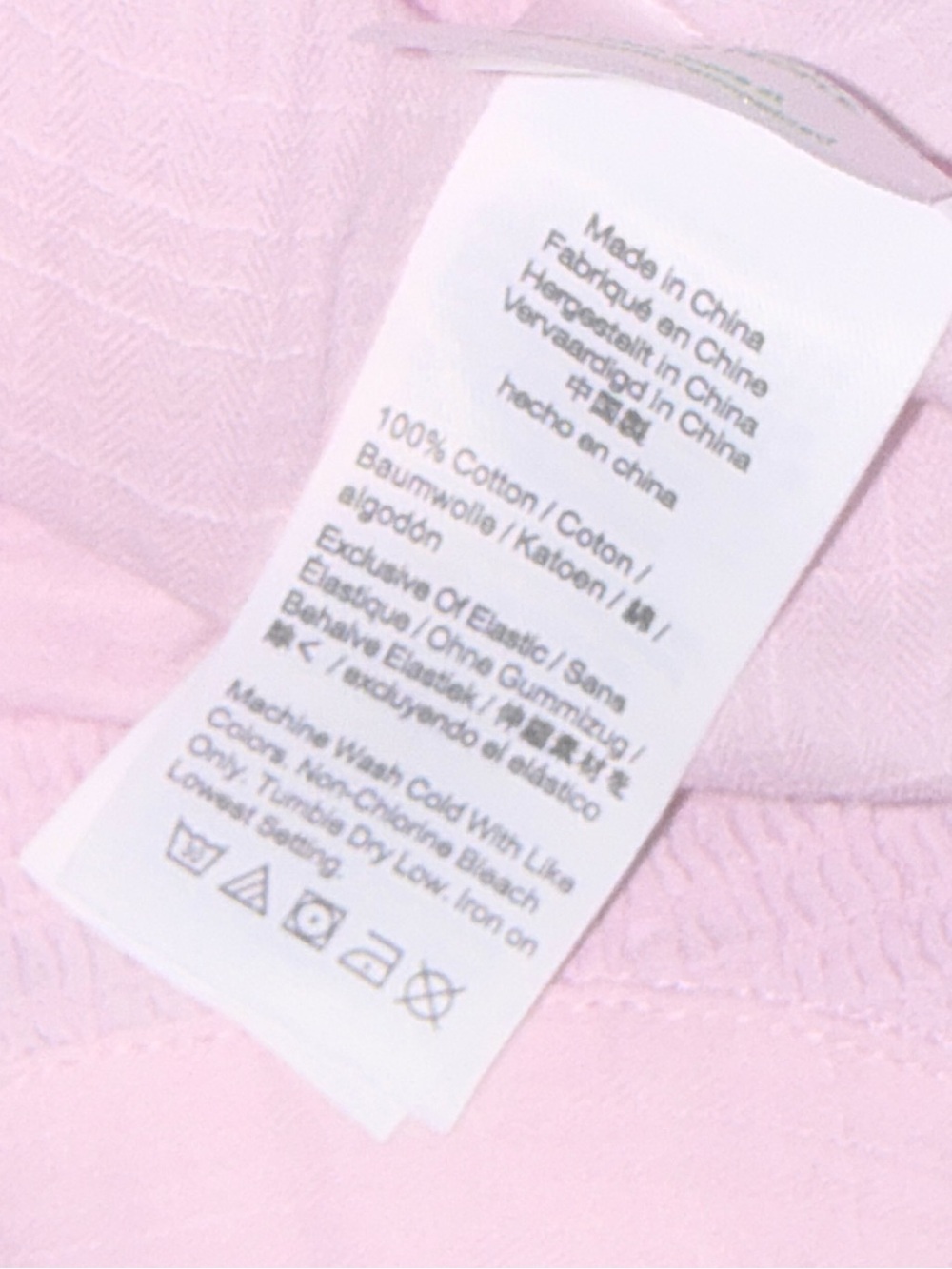 J.Crew NWT Pink Smocked Ruffle Neck Cotton Blouse XS Long Sleeve Boho Top - Picture 11 of 12
